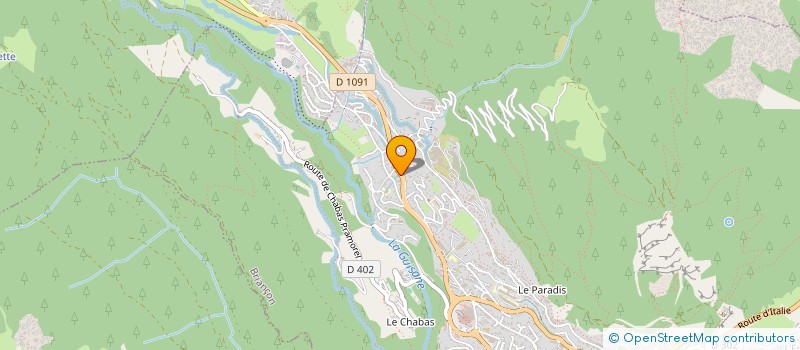 localisation de l'entreprise MONSIEUR VICTOR MORAND à BRIANCON