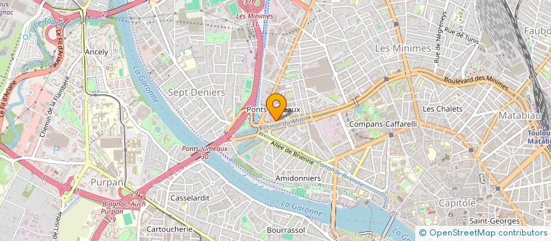 localisation de l'entreprise MONSIEUR VICTOR MOREAU à TOULOUSE