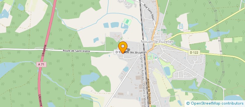 localisation de l'entreprise MONSIEUR VICTOR MOREIRA  NOUAN-LE-FUZELIER