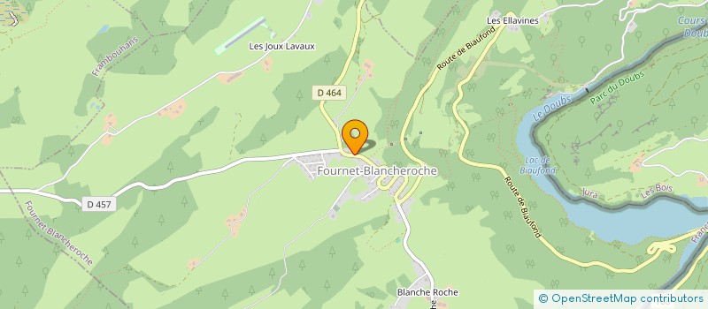 localisation de l'entreprise MONSIEUR VICTOR MOREL  FOURNET-BLANCHEROCHE