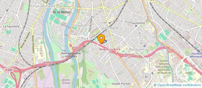 localisation de l'entreprise MONSIEUR VICTOR MORIN à TOULOUSE