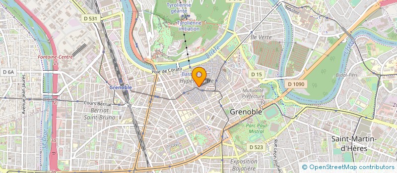 localisation de l'entreprise MONSIEUR VICTOR MOUSSY  GRENOBLE