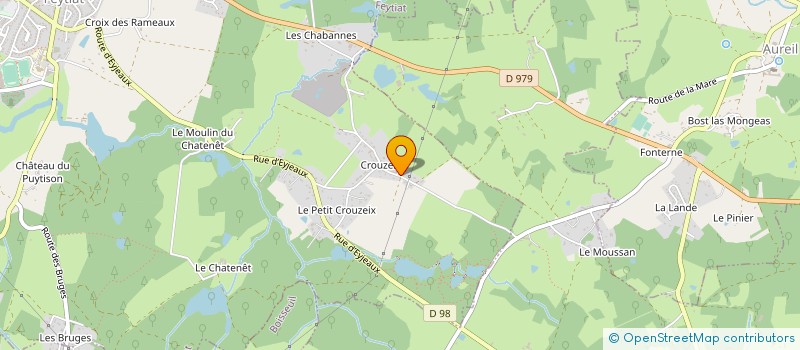localisation de l'entreprise MONSIEUR VICTOR MOUTAUD à FEYTIAT
