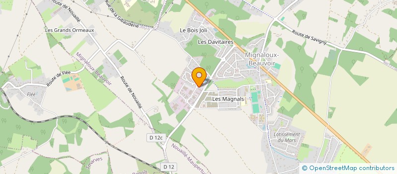 localisation de l'entreprise MONSIEUR VICTOR MOYSE  SAINT-AVERTIN