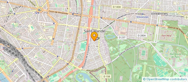 localisation de l'entreprise MONSIEUR VICTOR NATAF à SAINT-MANDE