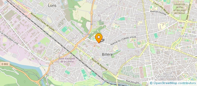 localisation de l'entreprise MONSIEUR VICTOR NAVARRO AGUADO à BILLERE