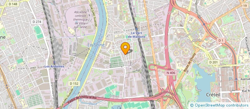 localisation de l'entreprise MONSIEUR VICTOR NEVES  ALFORTVILLE