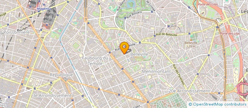 localisation de l'entreprise MONSIEUR VICTOR NEXON  PARIS