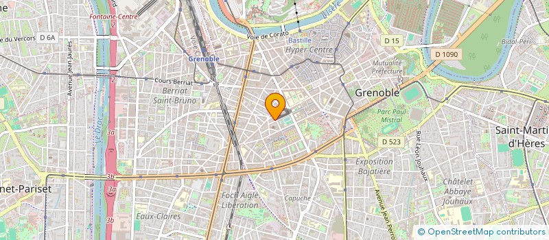 localisation de l'entreprise MONSIEUR VICTOR NICOLAS à GRENOBLE