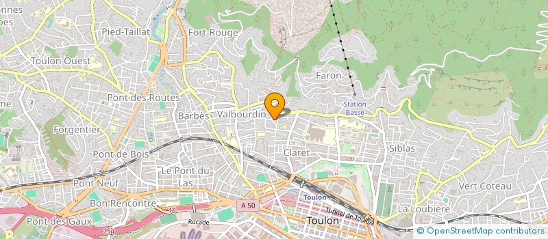 localisation de l'entreprise MONSIEUR VICTOR NICOLAS NEHME  TOULON