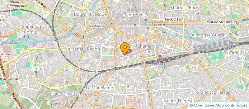 localisation de l'entreprise MONSIEUR VICTOR NIRENNOLD  RENNES