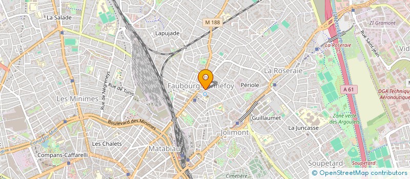 localisation de l'entreprise MONSIEUR VICTOR NOCUS  TOULOUSE