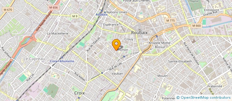 localisation de l'entreprise MONSIEUR VICTOR NOMICHIT à ROUBAIX