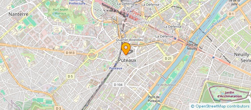 localisation de l'entreprise MONSIEUR VICTOR NOUVEL  PUTEAUX