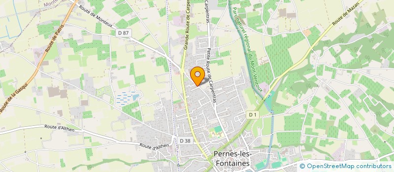 localisation de l'entreprise MONSIEUR VICTOR OOZEER à PERNES-LES-FONTAINES