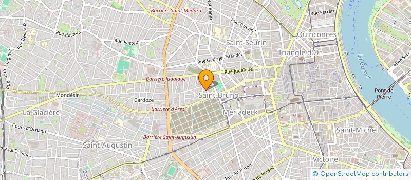 localisation de l'entreprise MONSIEUR VICTOR ORY  MERIGNAC