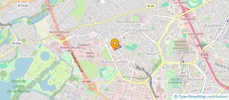 localisation de l'entreprise MONSIEUR VICTOR OUTTRABADY  TOULOUSE