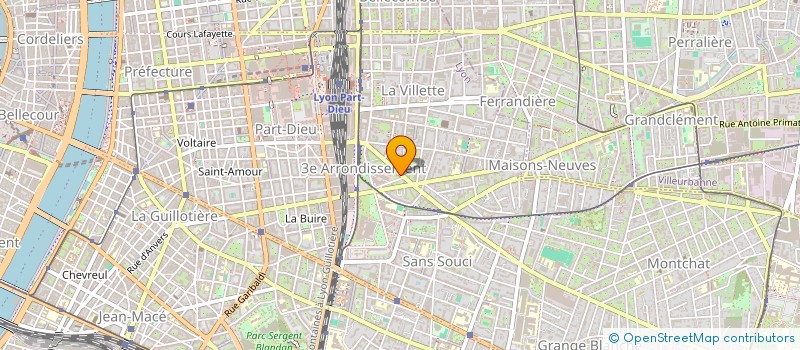 localisation de l'entreprise MONSIEUR VICTOR PAGES  LYON