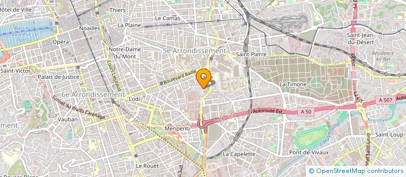 localisation de l'entreprise MONSIEUR VICTOR PALISSER à MARSEILLE