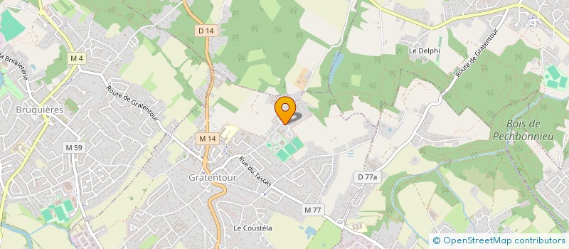 localisation de l'entreprise MONSIEUR VICTOR PANISSARD  FENOUILLET