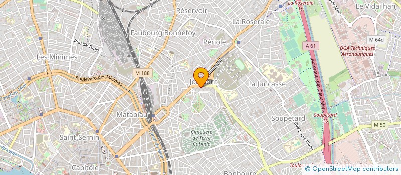 localisation de l'entreprise MONSIEUR VICTOR PARADINAS à TOULOUSE