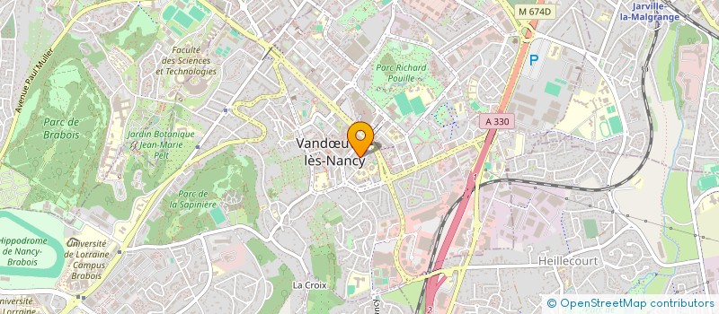 localisation de l'entreprise MONSIEUR VICTOR PARTOUCHE SEBBAN  VANDUVRE-LES-NANCY