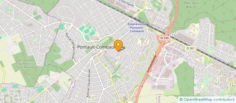 localisation de l'entreprise MONSIEUR VICTOR PASCAL à PONTAULT-COMBAULT