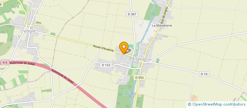 localisation de l'entreprise MONSIEUR VICTOR PASCAL  SENAN