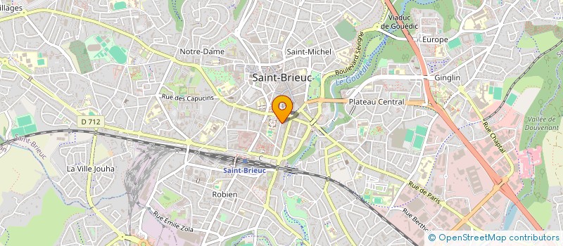 localisation de l'entreprise MONSIEUR VICTOR PAUILLAC à SAINT-BRIEUC