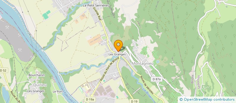 localisation de l'entreprise MONSIEUR VICTOR PAYAN  MONTAGNIEU