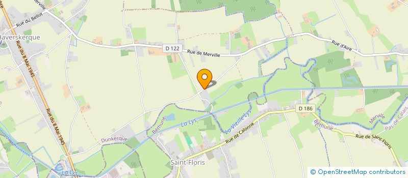 localisation de l'entreprise MONSIEUR VICTOR PENIN  HAVERSKERQUE