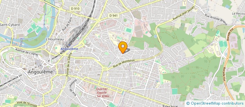 localisation de l'entreprise MONSIEUR VICTOR PEREIRA  ANGOULEME