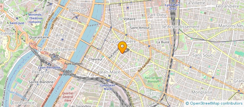 localisation de l'entreprise MONSIEUR VICTOR PEREZ PEREZ  LYON