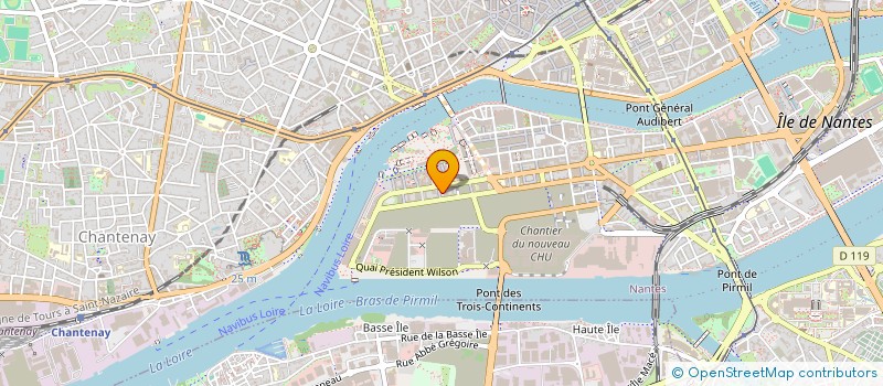 localisation de l'entreprise MONSIEUR VICTOR PERRAUDEAU  NANTES