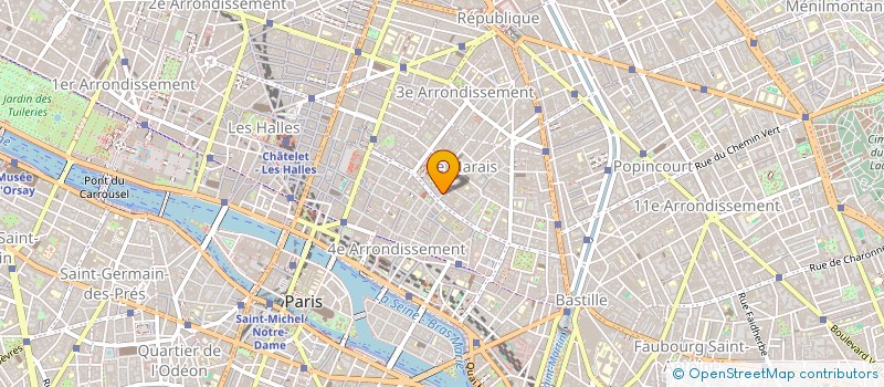 localisation de l'entreprise MONSIEUR VICTOR PETIT  PARIS