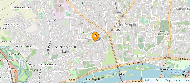 localisation de l'entreprise MONSIEUR VICTOR PETIT  SAINT CYR SUR LOIRE