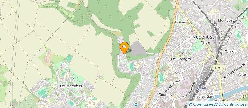 localisation de l'entreprise MONSIEUR VICTOR PICOT  NOGENT-SUR-OISE