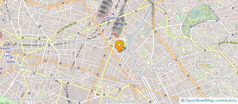 localisation de l'entreprise MONSIEUR VICTOR PILLET  PARIS