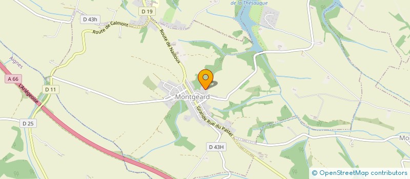 localisation de l'entreprise MONSIEUR VICTOR PINHEIRO  MONTGEARD