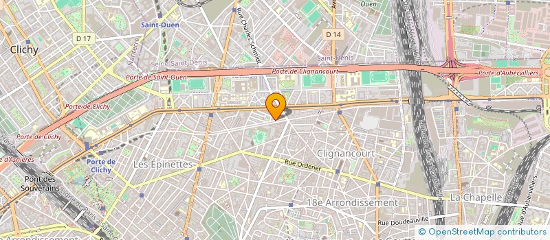 localisation de l'entreprise MONSIEUR VICTOR PINHEIRO TAVARES  PARIS