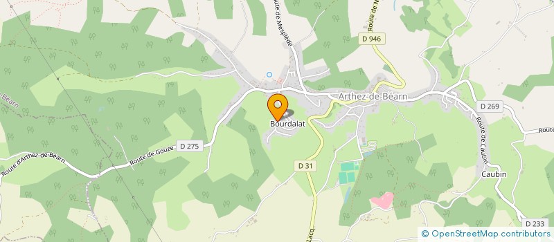 localisation de l'entreprise MONSIEUR VICTOR PINTO  ARTHEZ-DE-BEARN