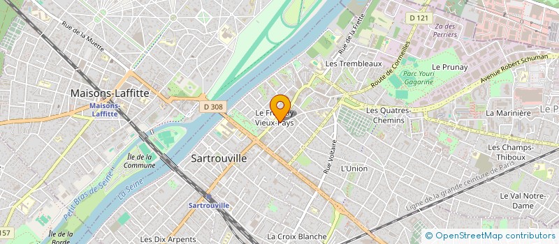 localisation de l'entreprise MONSIEUR VICTOR PIPERNO à SARTROUVILLE