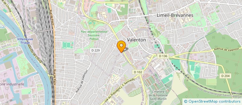 localisation de l'entreprise MONSIEUR VICTOR PLESCA à VALENTON