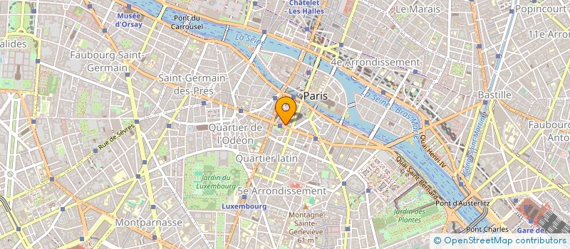 localisation de l'entreprise MONSIEUR VICTOR PONTIER  PARIS