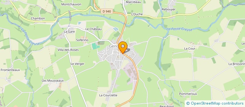 localisation de l'entreprise MONSIEUR VICTOR PONTOIZEAU à GENOUILLAC
