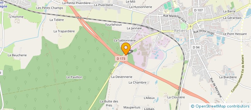 localisation de l'entreprise MONSIEUR VICTOR POPA à LE THEIL-DE-BRETAGNE