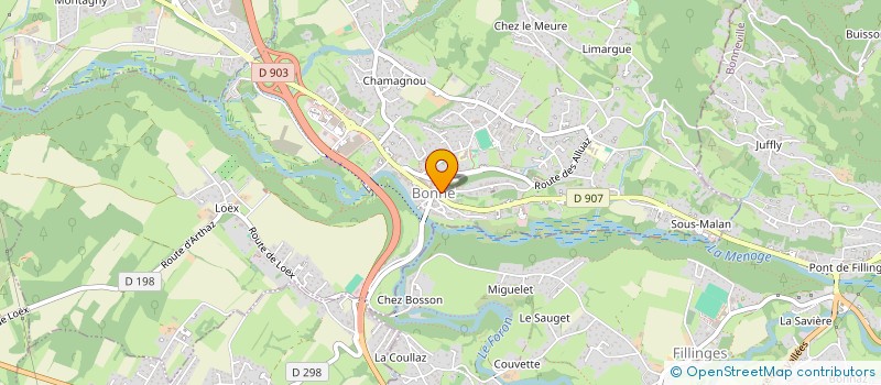 localisation de l'entreprise MONSIEUR VICTOR POTIER  BONNE