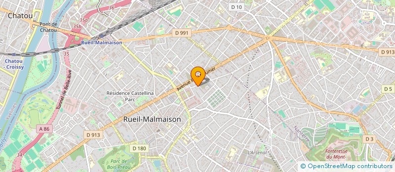 localisation de l'entreprise MONSIEUR VICTOR PRADAL à RUEIL-MALMAISON