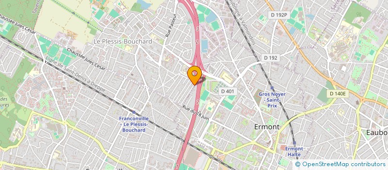 localisation de l'entreprise MONSIEUR VICTOR PRICOP  LE PLESSIS-BOUCHARD