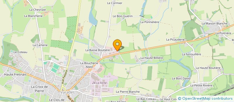localisation de l'entreprise MONSIEUR VICTOR PROD'HOMME à LOIREAUXENCE